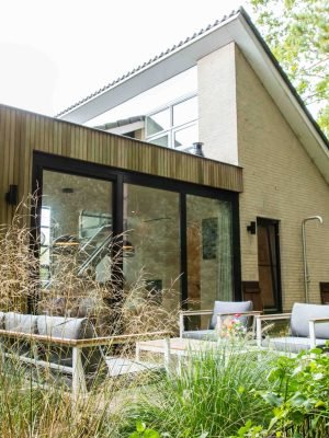 achterkant huis